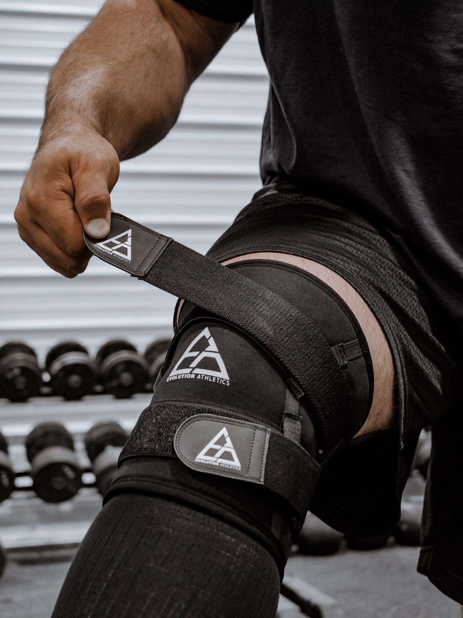 Evolution Xtreme Power Knee Sleeves - Black | Rogue Fitness